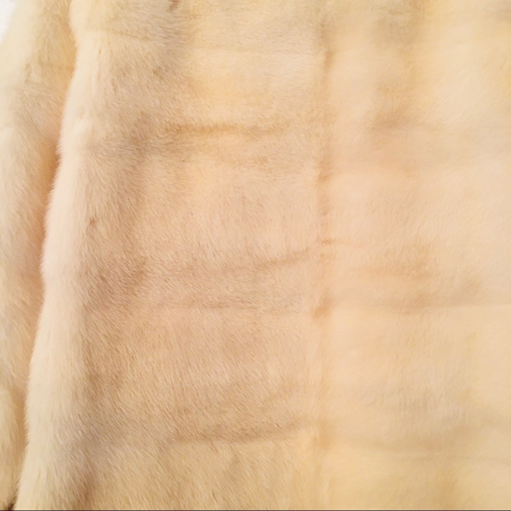 RARE YVES SAINT LAURENT YSL mink coat +silk lining - Picture 6 of 6